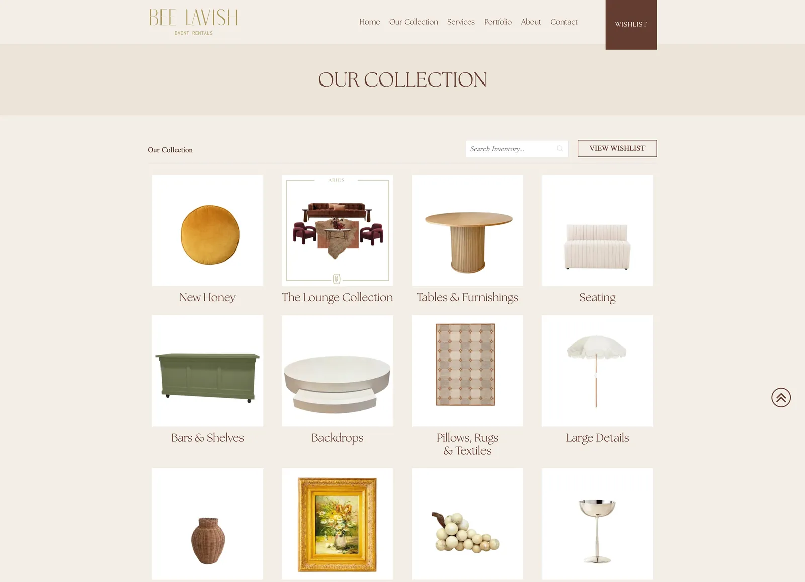 The collection: searchable, organized the way they think